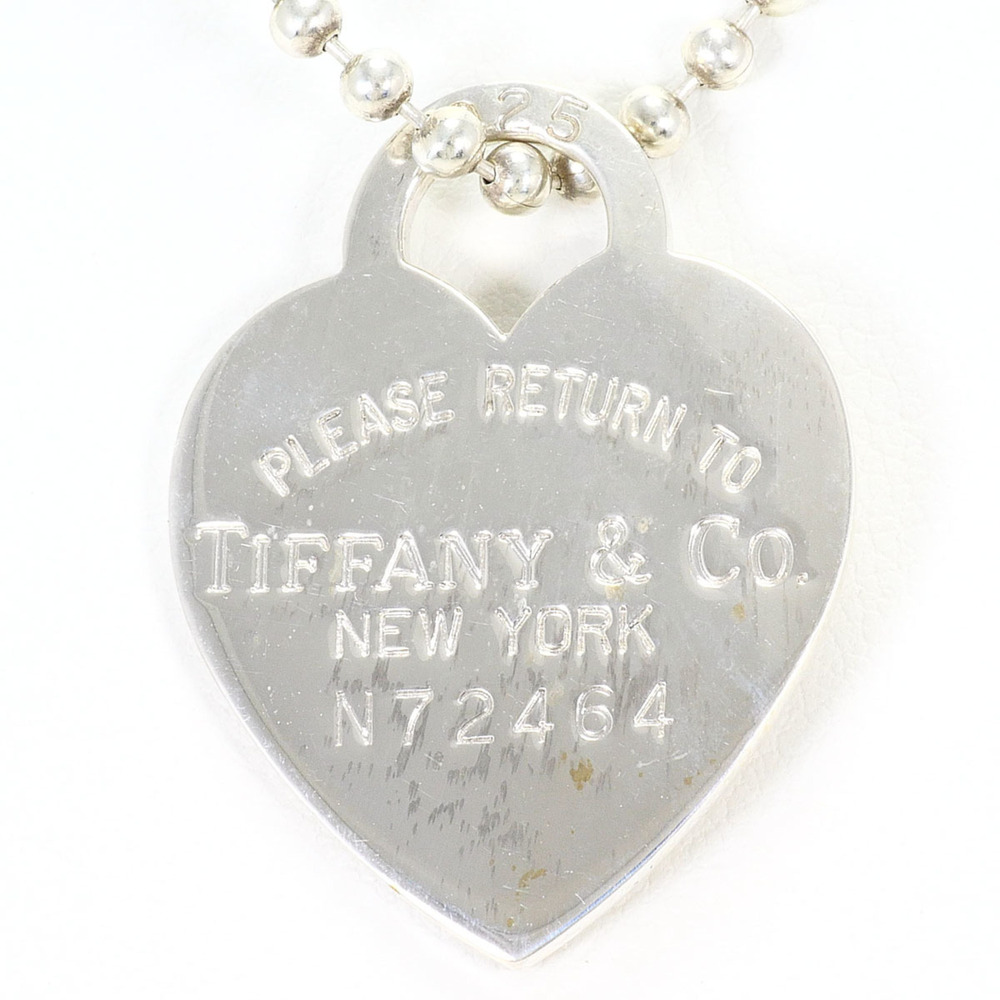 TIFFANY & CO. Silver Heart Necklace